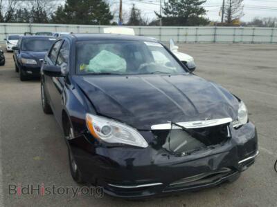 2011 Chrysler 200 200 Tourin, black — VIN 1C3BC1FB7BN554628, Copart