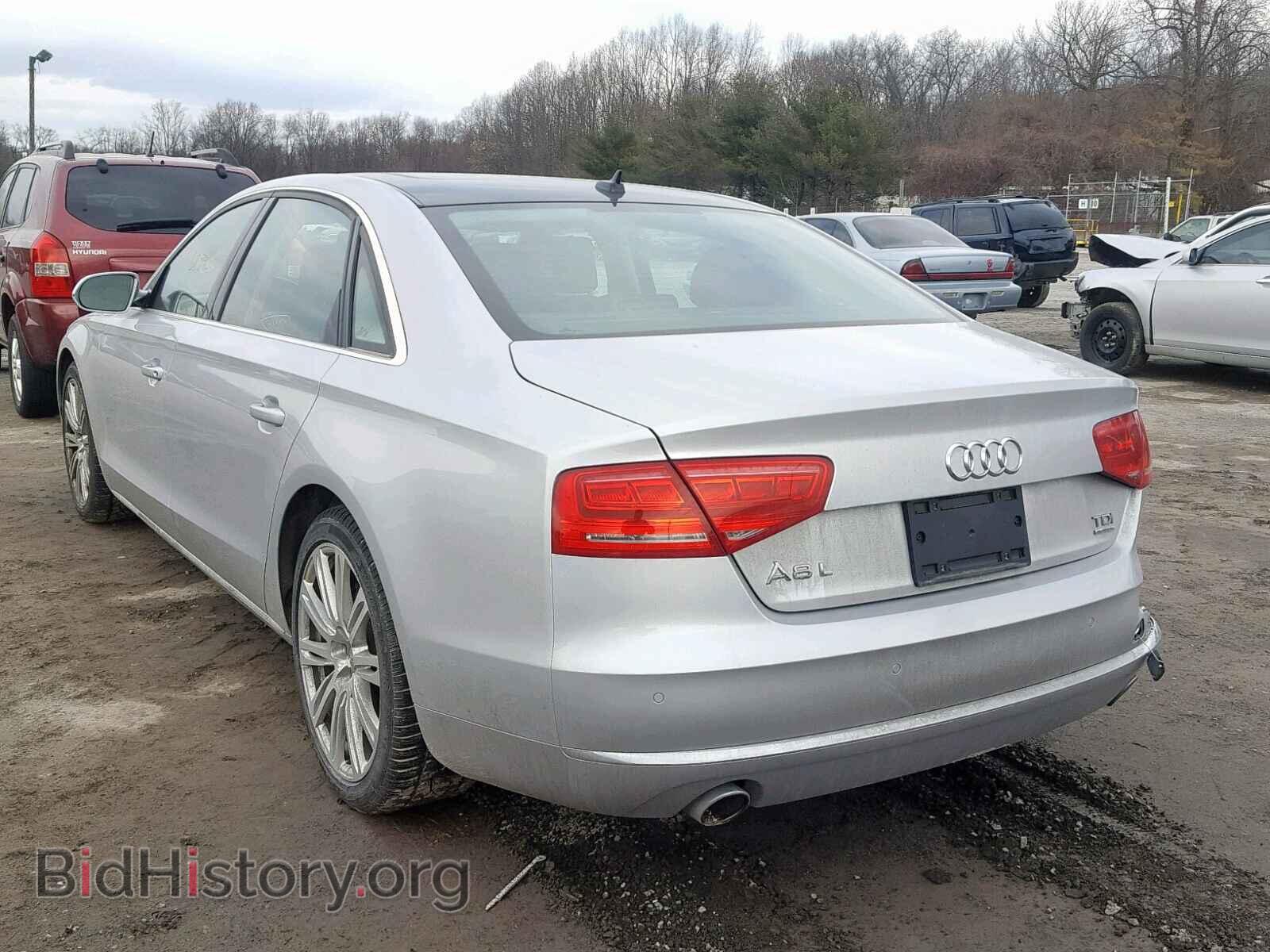 2014 AUDI A8 - VIN: WAURMAFD7EN014674 - Фото 3
