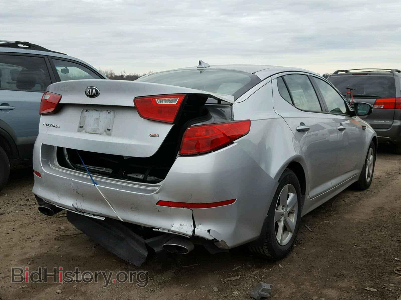 2014 KIA OPTIMA - VIN: KNAGM4A72E5469104 - Фото 4