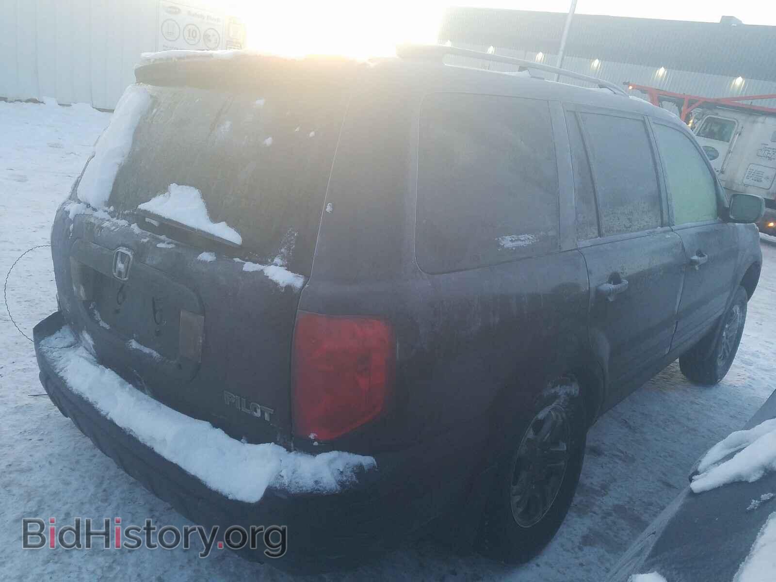 2005 HONDA PILOT - VIN: 2HKYF18535H001550 - Фото 4