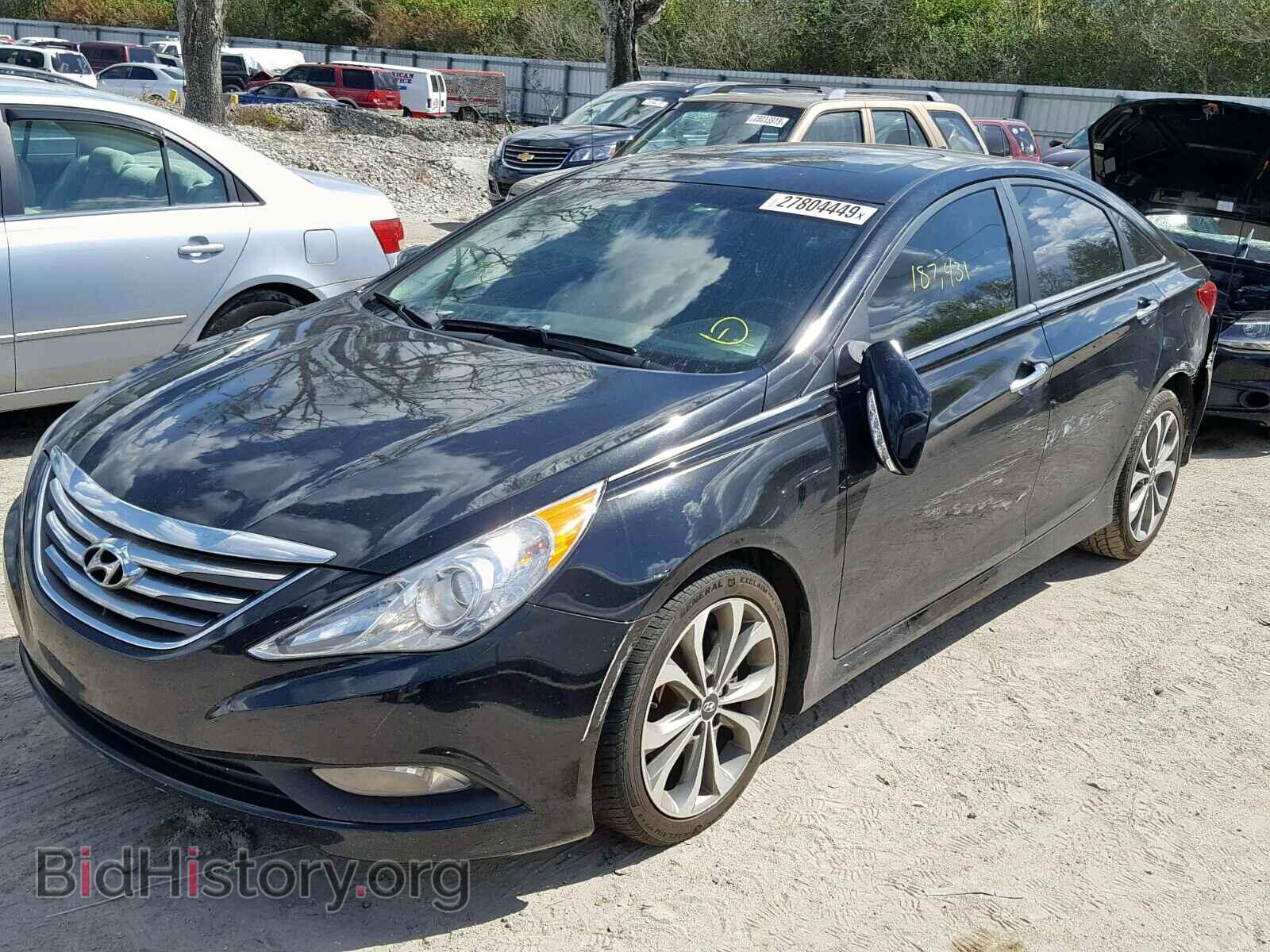 2014 HYUNDAI SONATA - VIN: 5NPEC4AC6EH855986 - Фото 2