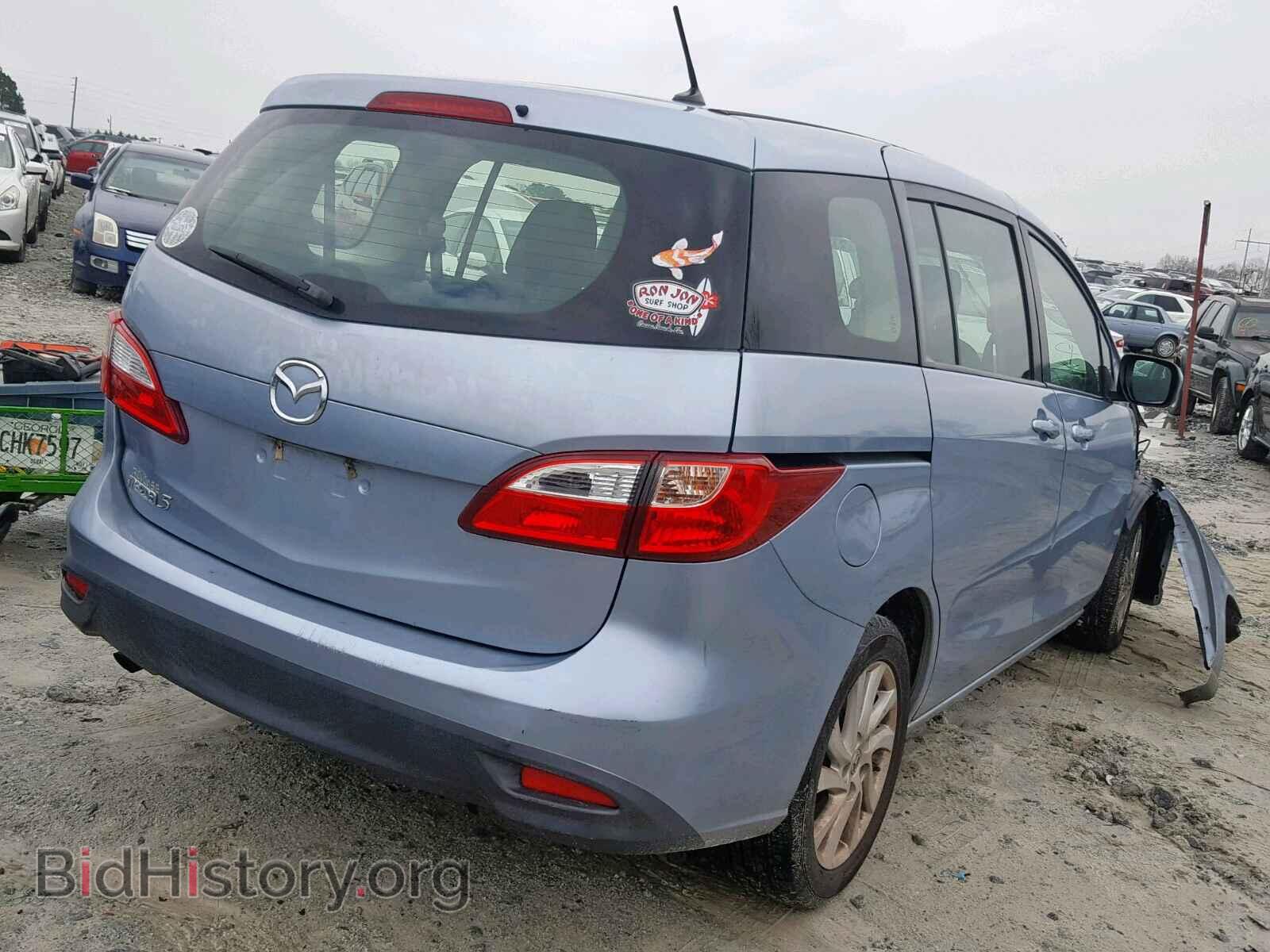 2012 MAZDA 5 - VIN: JM1CW2BL0C0109593 - Фото 4