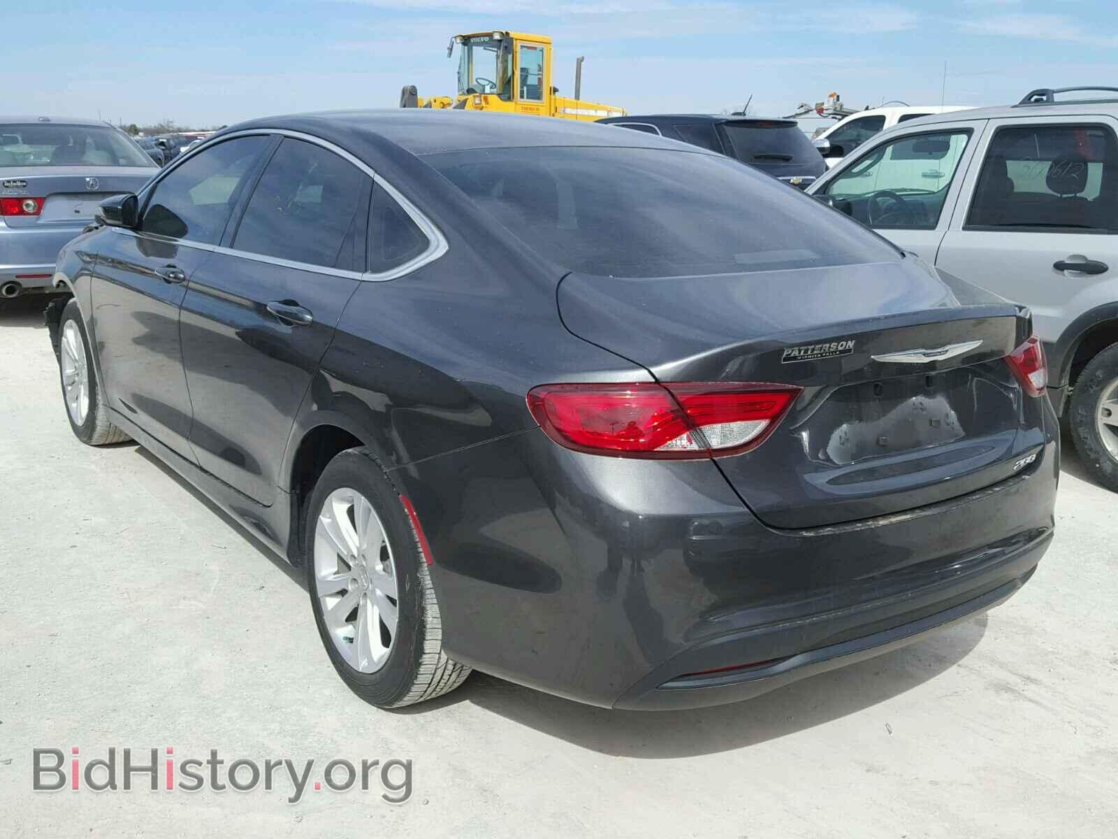 2016 CHRYSLER 200 - VIN: 1C3CCCFBXGN196545 - Фото 3