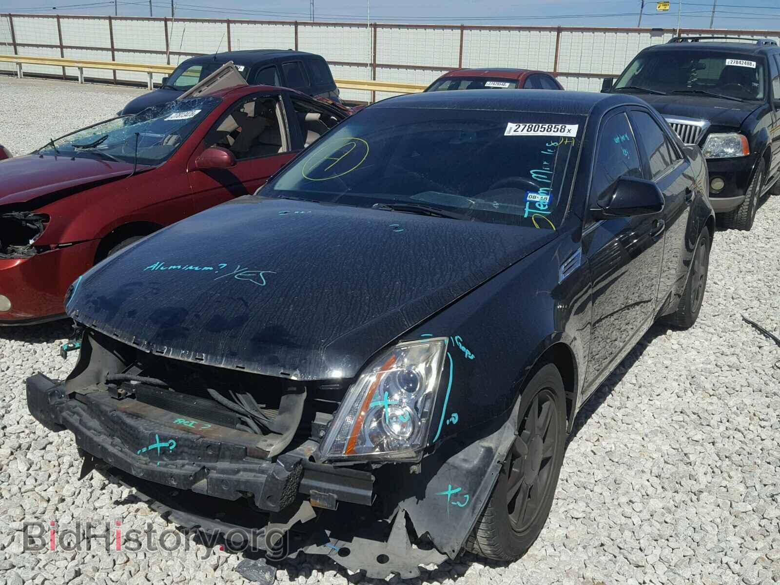 2008 CADILLAC CTS - VIN: 1G6DF577180168258 - Фото 2