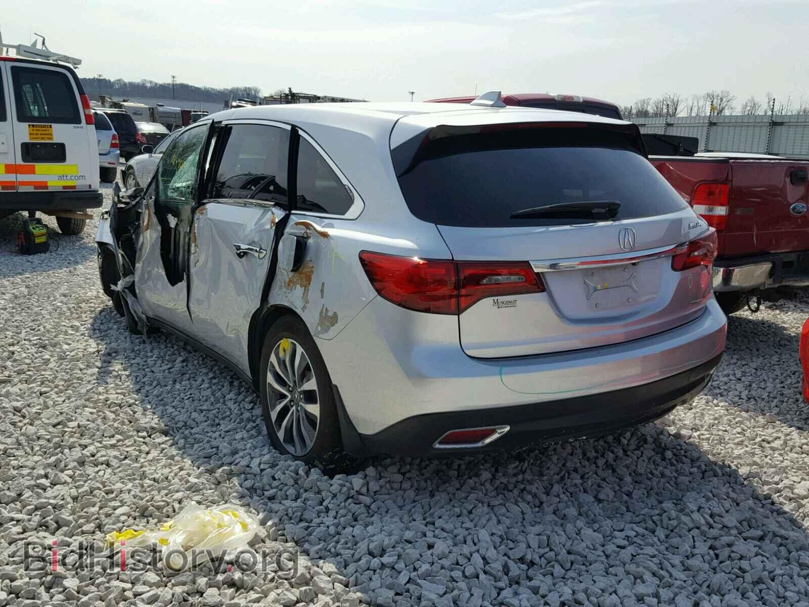 2015 ACURA MDX - VIN: 5FRYD4H41FB029425 - Фото 3