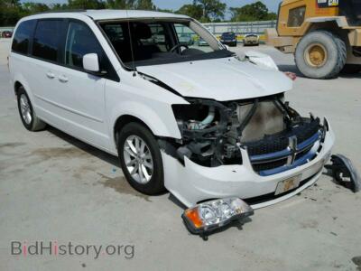 2014 Dodge CARAVAN Grand Cara, white — VIN 2C4RDGCG2ER390660, Copart
