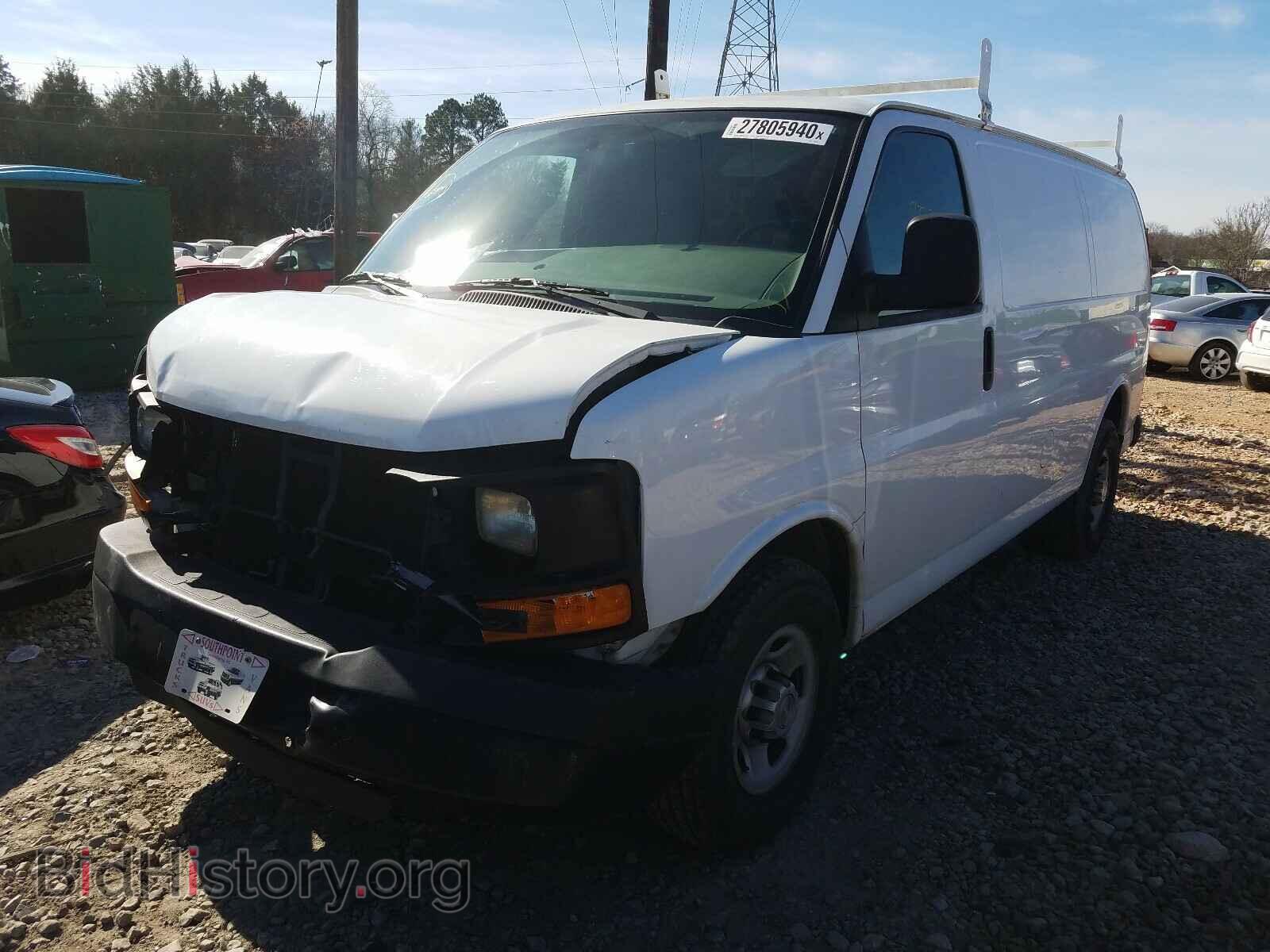 2013 CHEVROLET EXPRESS - VIN: 1GCWGFBA5D1132072 - Фото 2