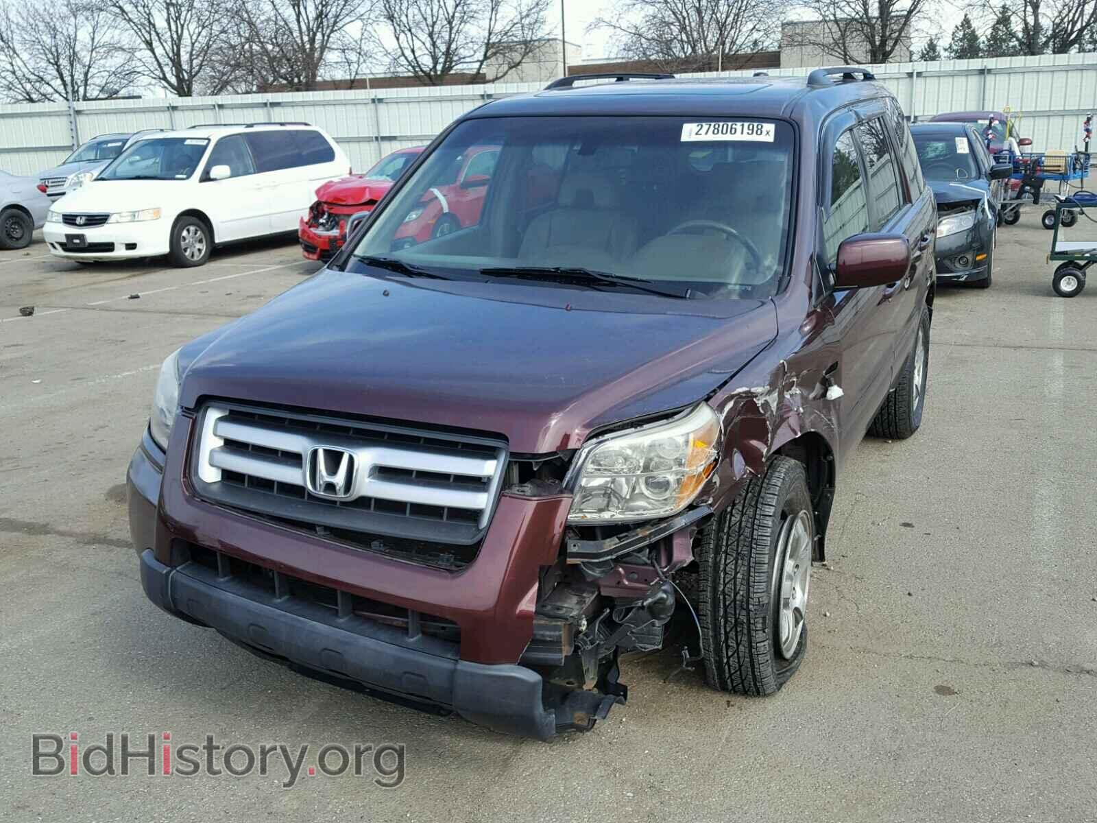 2008 HONDA PILOT - VIN: 5FNYF18518B033190 - Фото 2