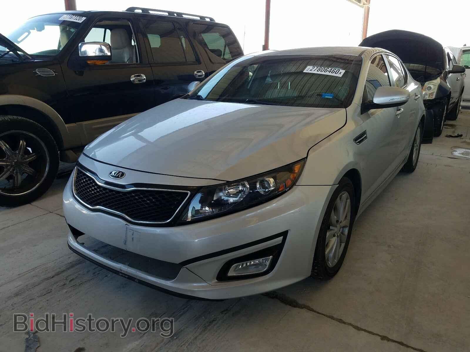 2014 KIA OPTIMA - VIN: 5XXGM4A75EG302797 - Фото 2