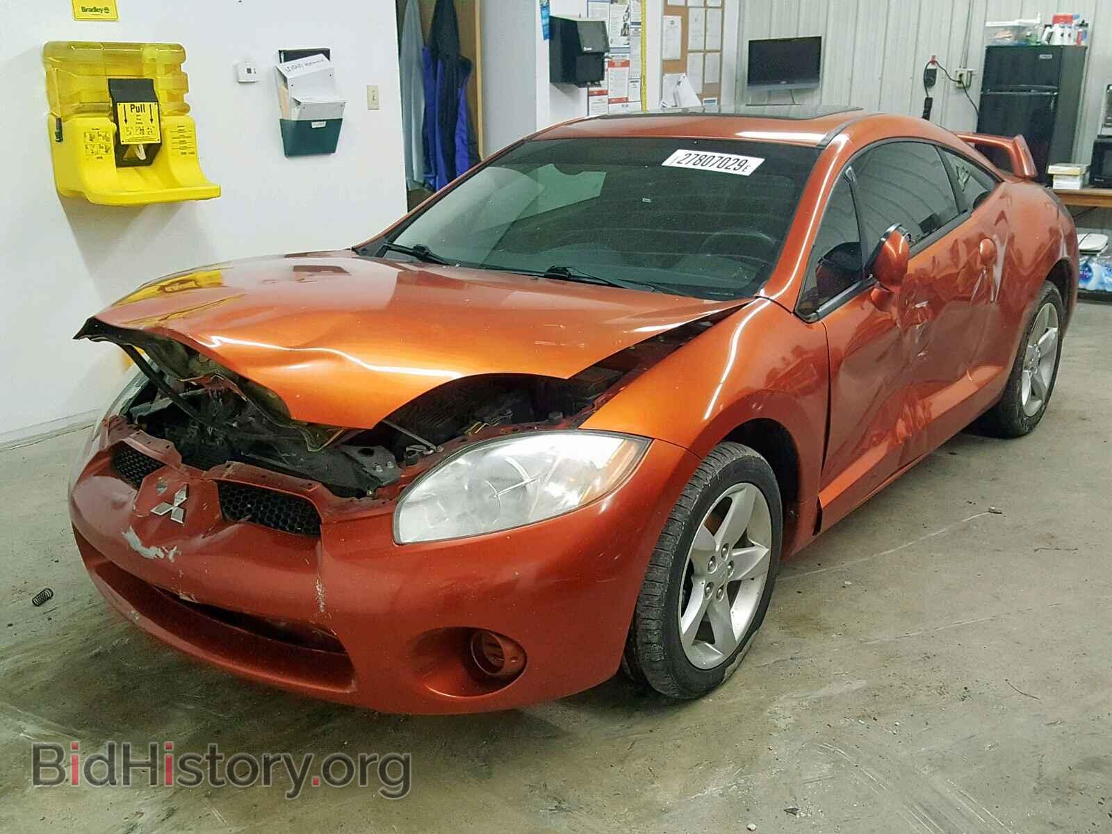 2008 MITSUBISHI ECLIPSE - VIN: 4A3AK24F88E033199 - Фото 2