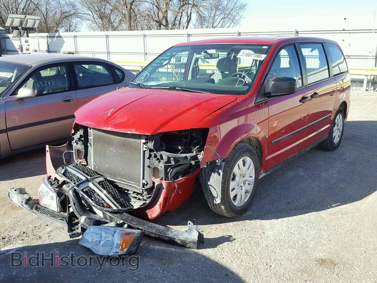 2014 DODGE CARAVAN - VIN: 2C4RDGBG3ER197757 - Фото 2