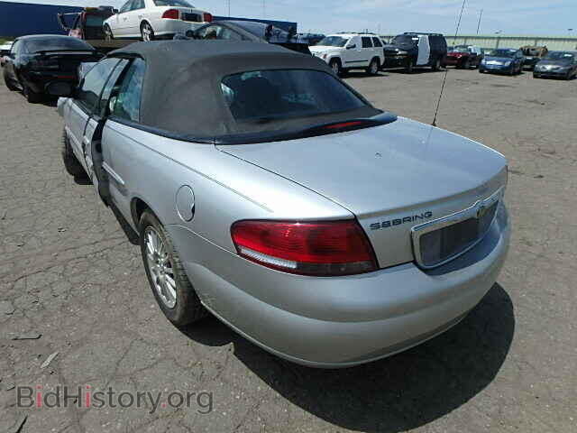 2006 CHRYSLER SEBRING - VIN: 1C3EL45X86N242030 - Фото 3