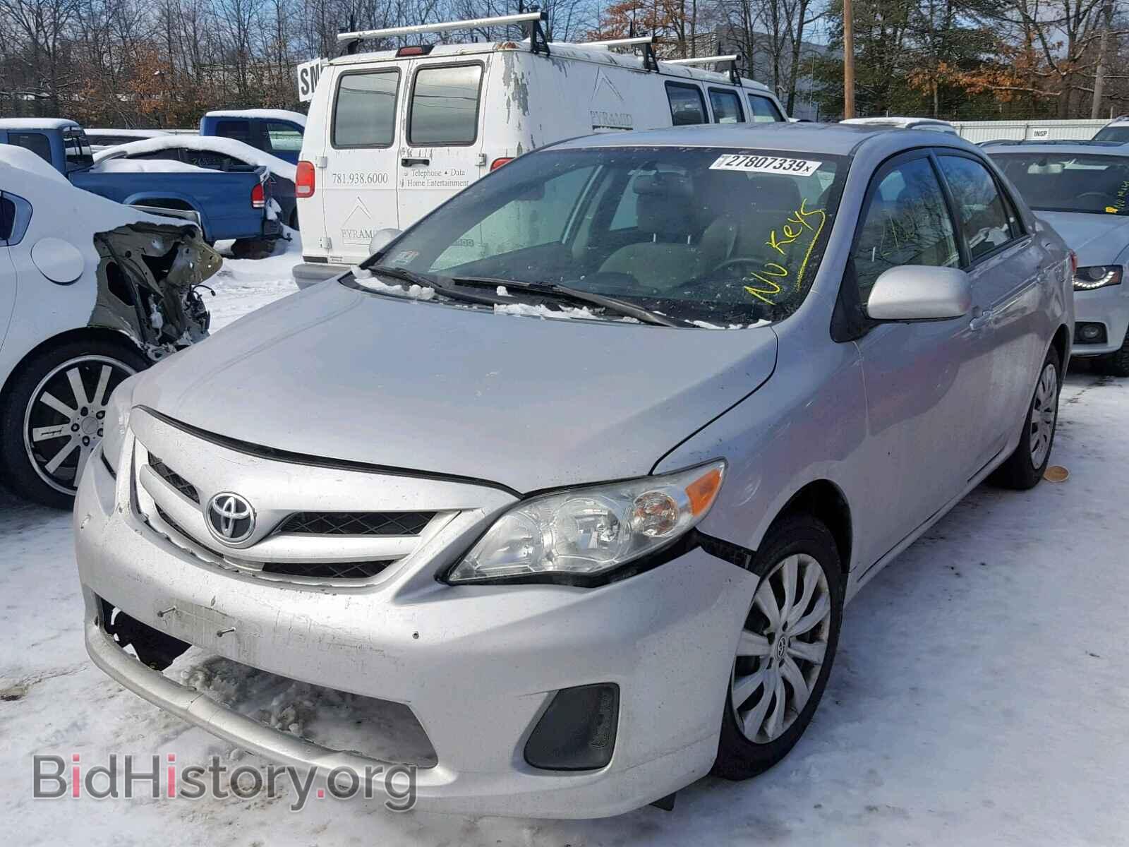 2012 TOYOTA COROLLA BA - VIN: 2T1BU4EE5CC852802 - Фото 2