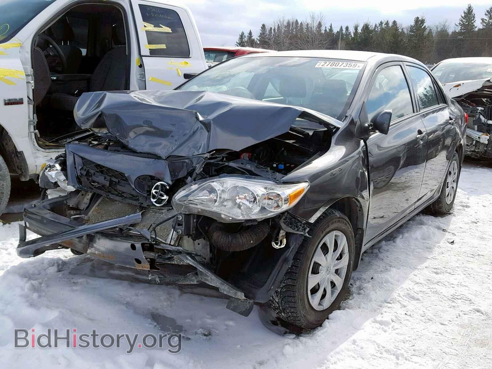 2013 TOYOTA COROLLA BA - VIN: 2T1BU4EE9DC097199 - Фото 2