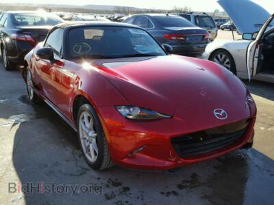 2016 Mazda MIATA MX-5 Miata, красный — VIN JM1NDAB72G0109158, Copart