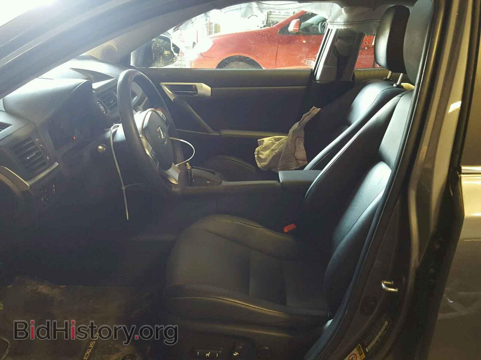 2012 LEXUS CT 200 - VIN: JTHKD5BH4C2062523 - Фото 5