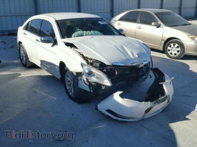 2011 Chrysler 200 200 Limite, white — VIN 1C3BC2FB7BN500848, Copart