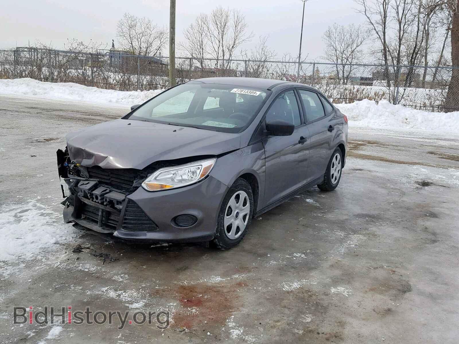 2014 FORD FOCUS - VIN: 1FADP3E21EL433735 - Фото 2