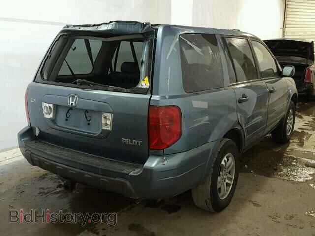 2005 HONDA PILOT - VIN: 2HKYF18585H543159 - Фото 4