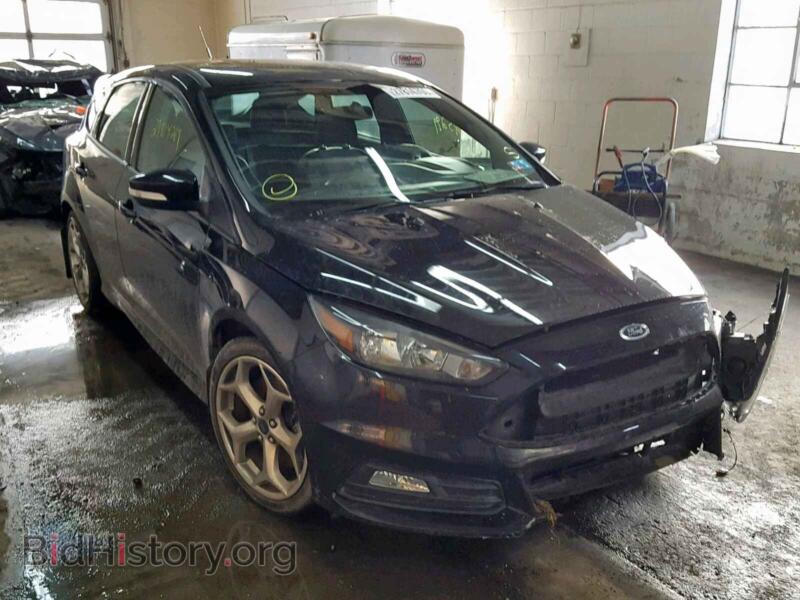 2016 Ford FOCUS Focus ST (VIN 1FADP3L90GL266531) — фото 1 из 10, Copart, повреждение: передняя часть