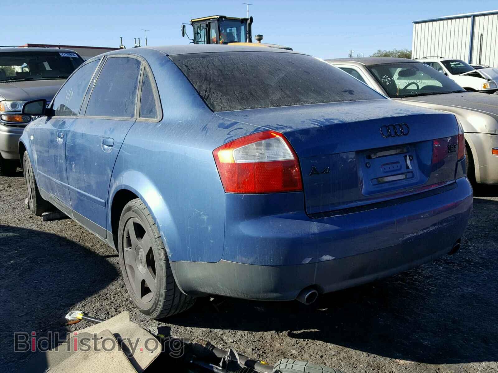 2002 AUDI A4 - VIN: WAULC68EX2A107820 - Фото 3