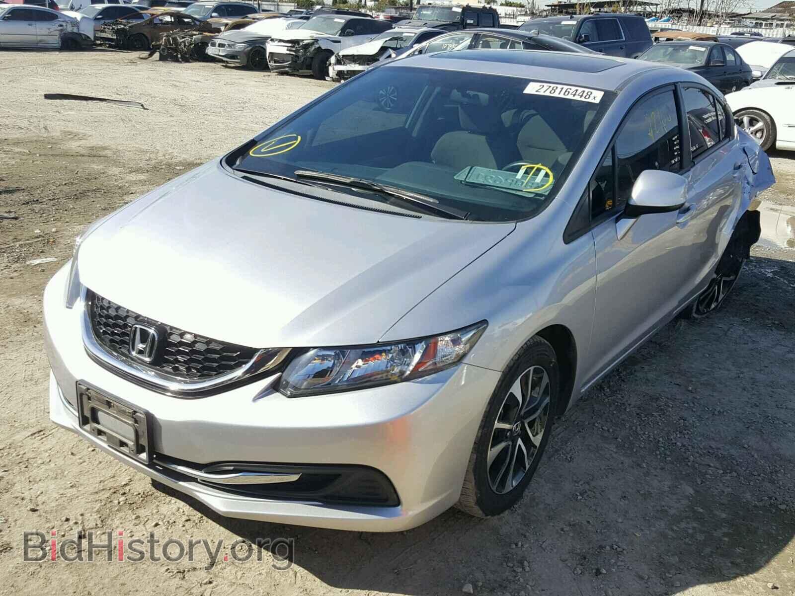 2013 HONDA CIVIC - VIN: 19XFB2F89DE218500 - Фото 2