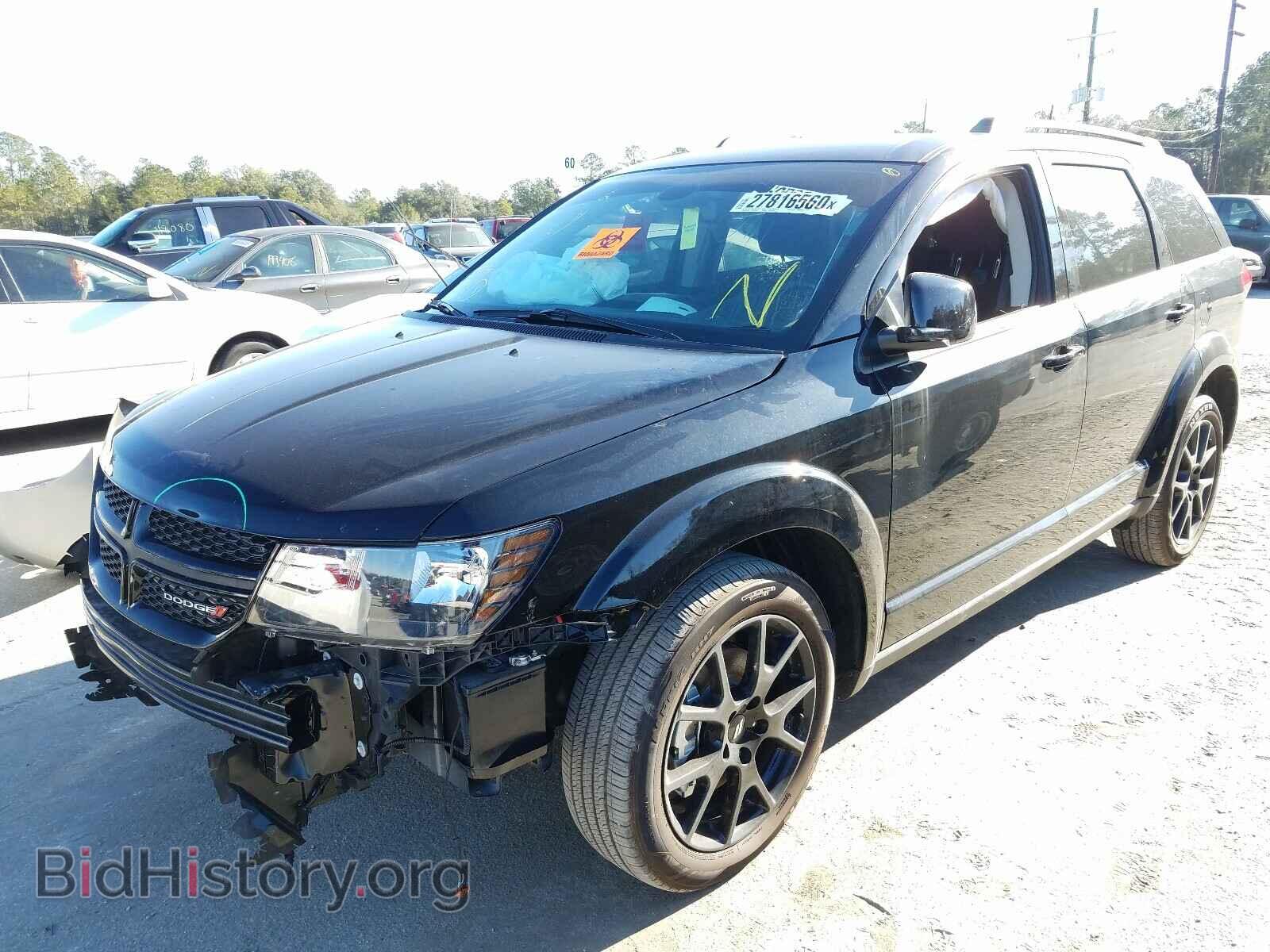 2019 DODGE JOURNEY SE - VIN: 3C4PDCBB3KT821103 - Фото 2
