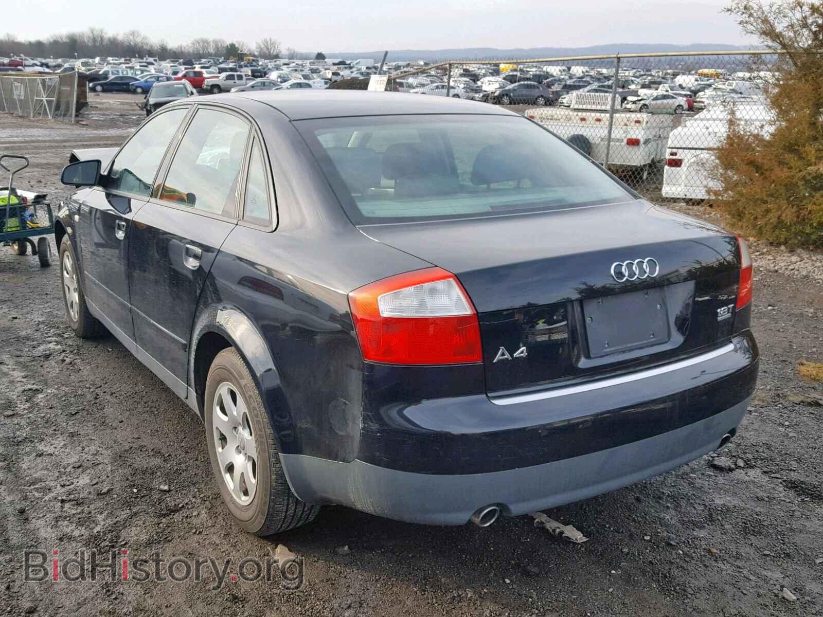 2002 AUDI A4 - VIN: WAULC68E72A145537 - Фото 3