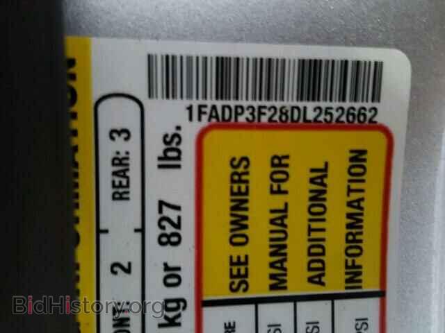 2013 FORD FOCUS - VIN: 1FADP3F28DL252662 - Фото 10