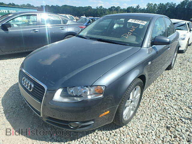 2007 AUDI A4 - VIN: WAUAF78E97A176056 - Фото 2