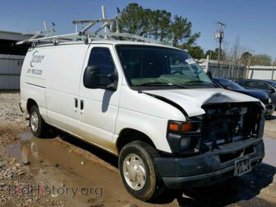 2010 Ford ECONOLINE, белый — VIN 1FTNE1EW1ADA63743, Copart