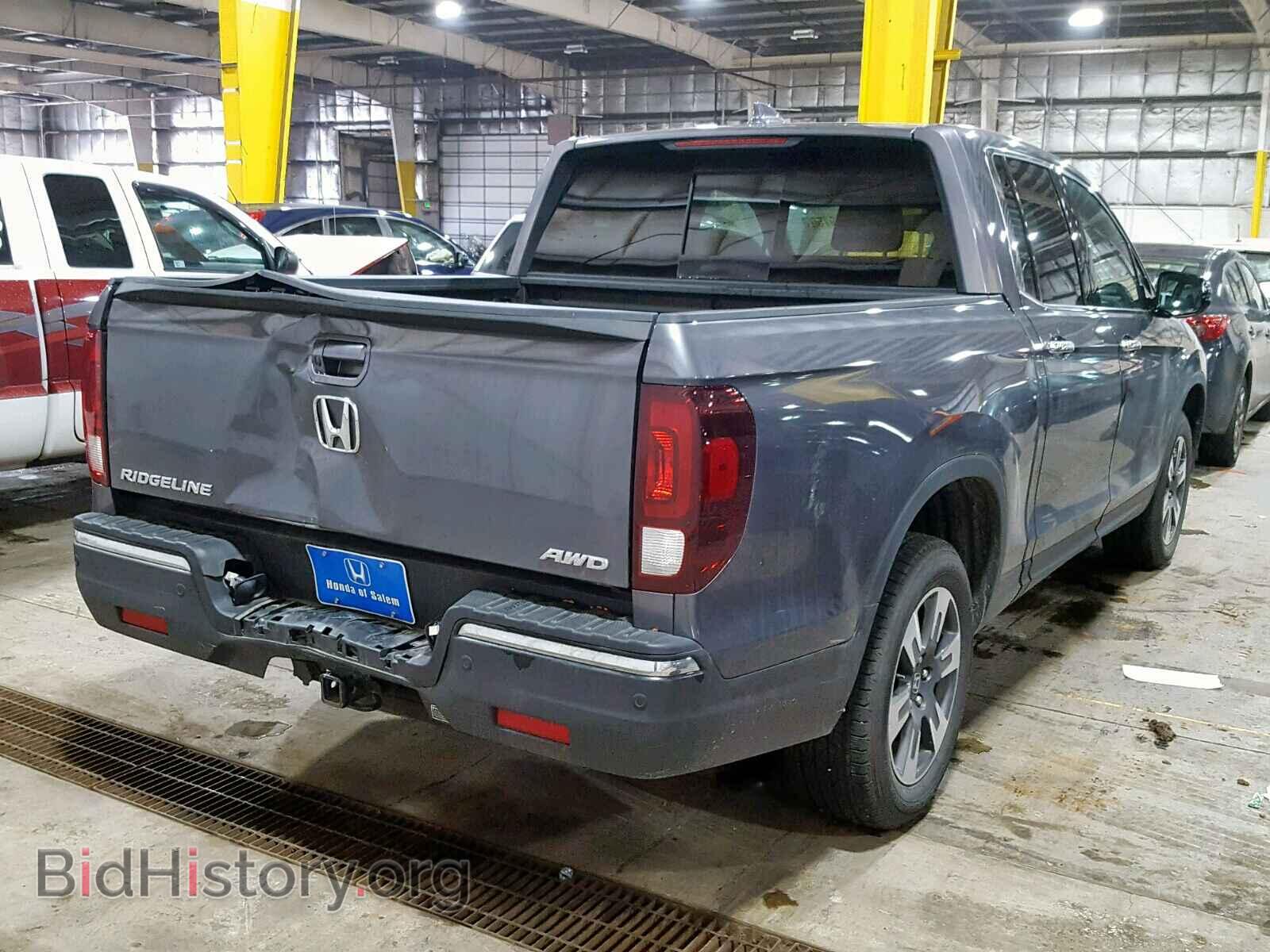 2018 HONDA RIDGELINE - VIN: 5FPYK3F71JB007519 - Фото 4