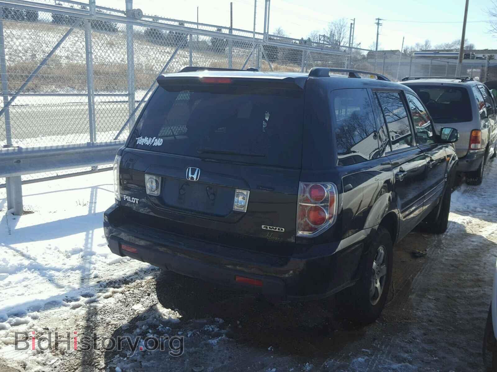 2006 HONDA PILOT - VIN: 2HKYF18666H548709 - Фото 4