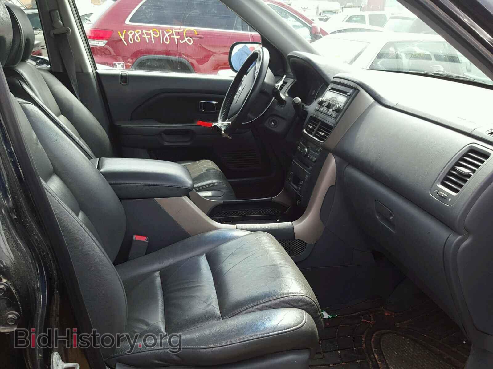 2006 HONDA PILOT - VIN: 2HKYF18666H548709 - Фото 5