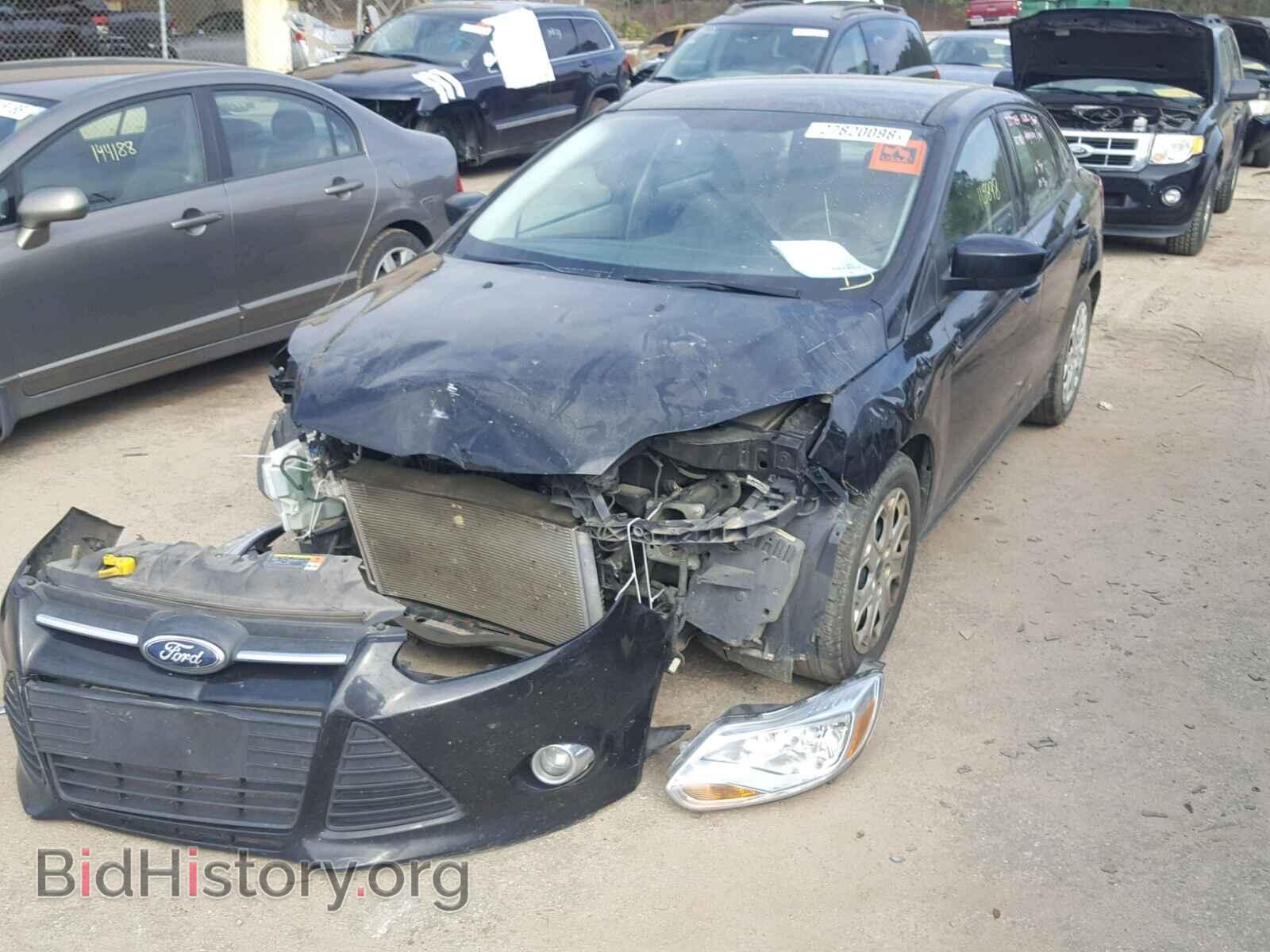 2012 FORD FOCUS - VIN: 1FAHP3F25CL443522 - Фото 2