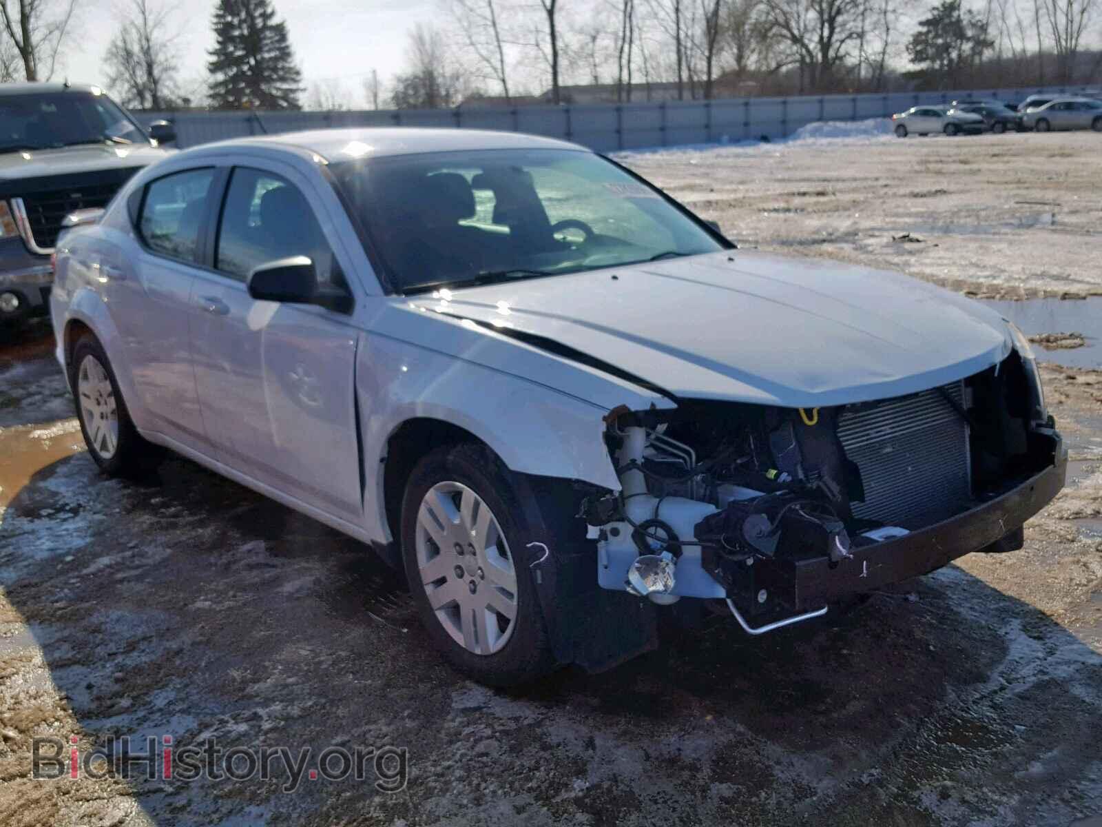 Photo 1C3CDZAB1EN226312 - DODGE AVENGER 2014