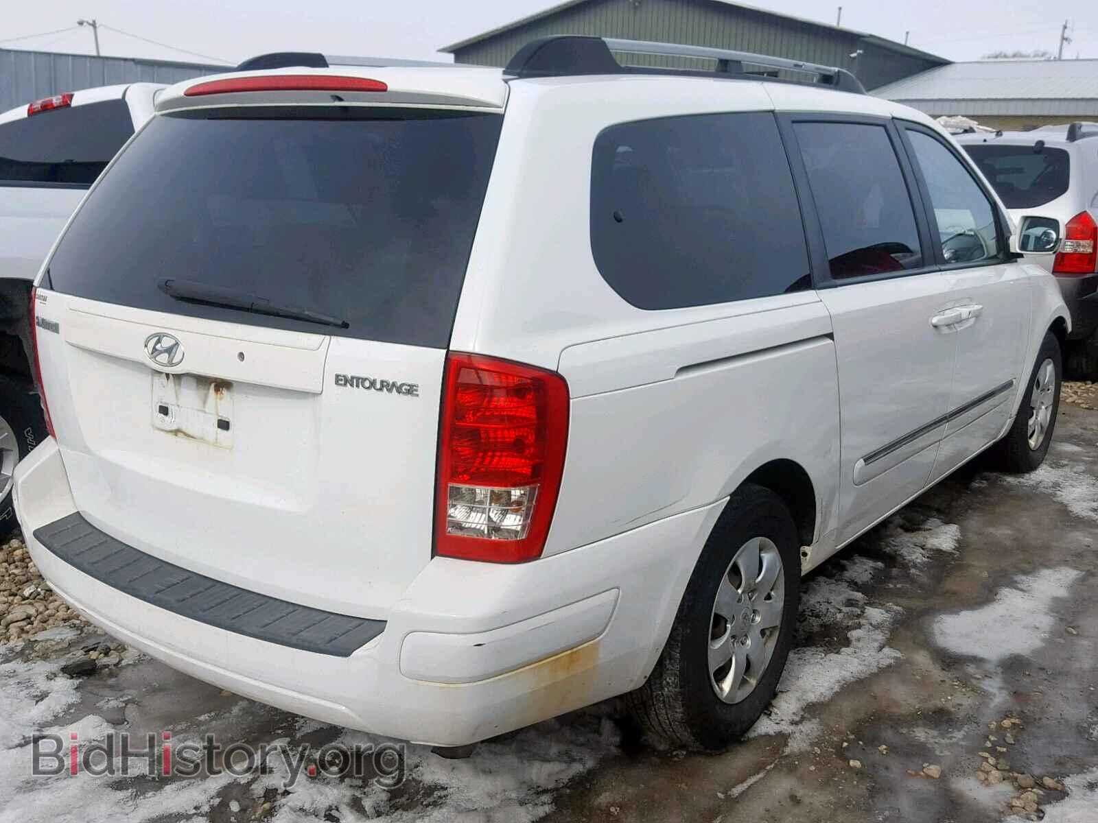 2007 HYUNDAI ENTOURAGE - VIN: KNDMC233076040368 - Фото 4