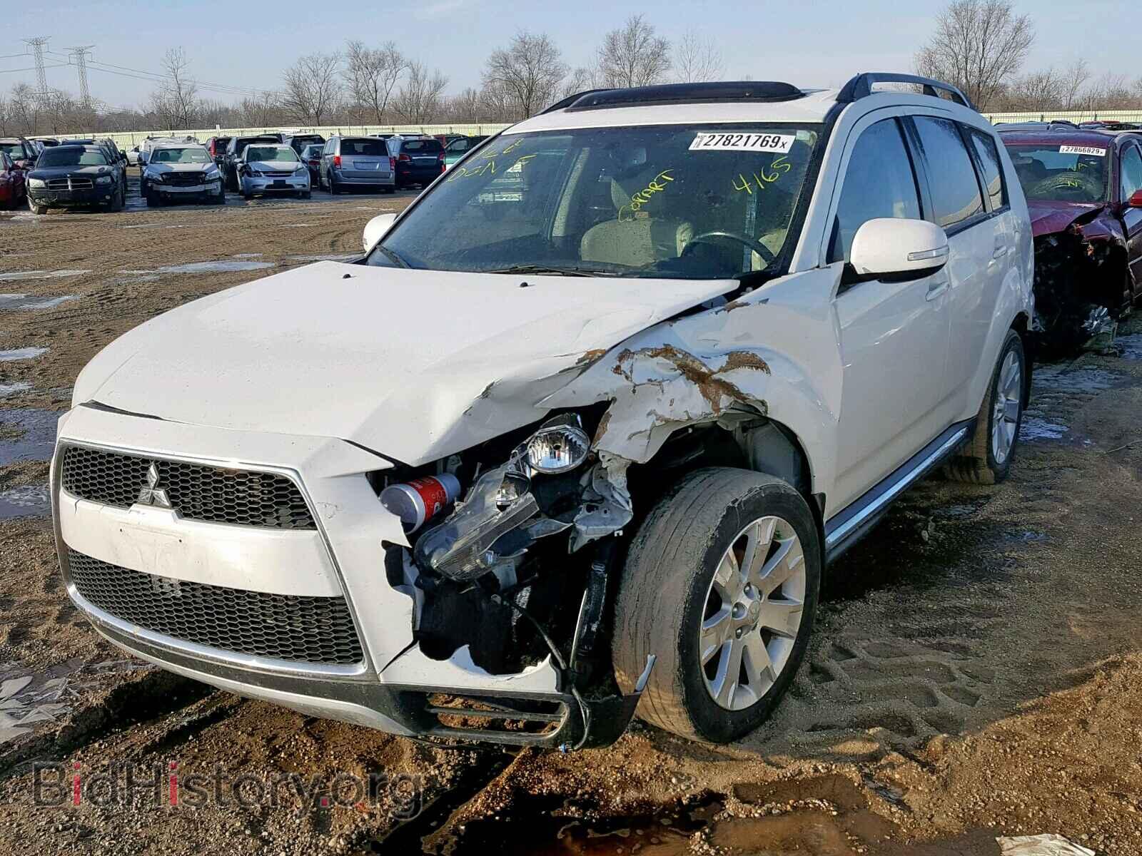 2013 MITSUBISHI OUTLANDER - VIN: JA4AS3AW7DU014165 - Фото 2