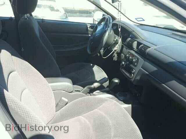 2005 CHRYSLER SEBRING - VIN: 1C3EL46X55N691663 - Фото 5
