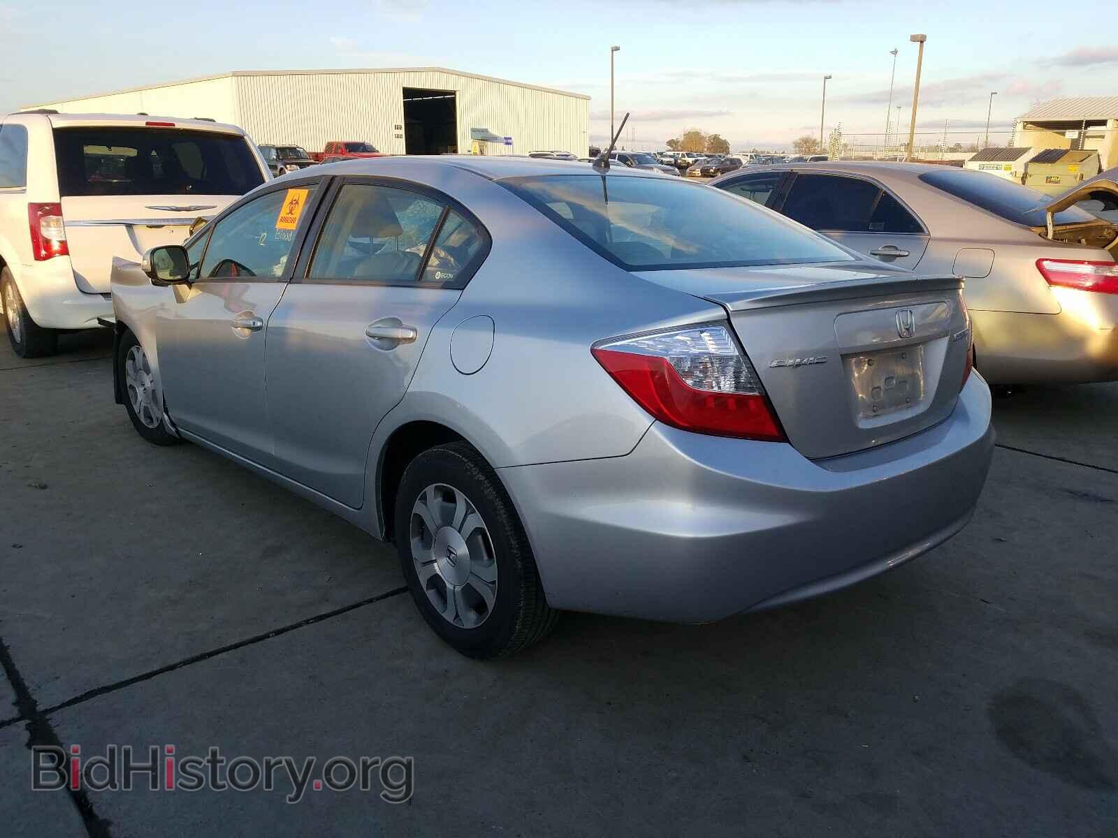 2012 HONDA CIVIC - VIN: JHMFB4F39CS003466 - Фото 3