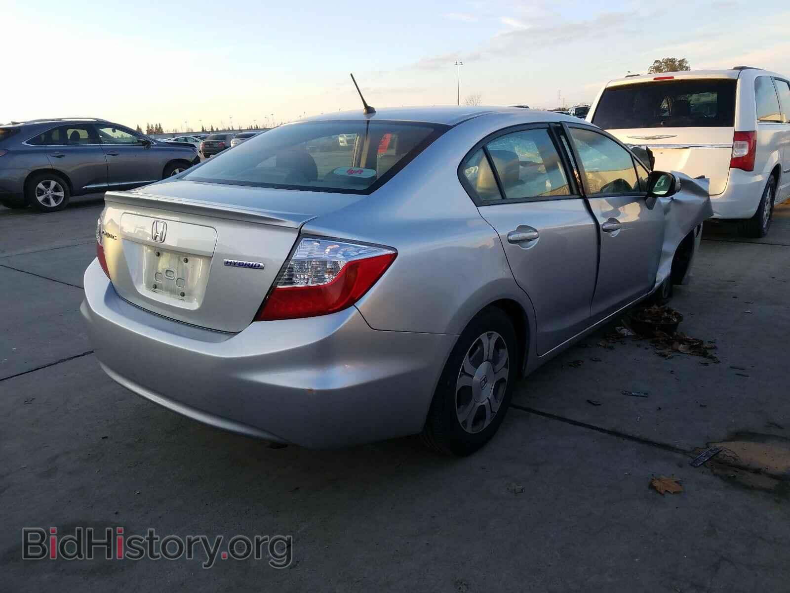 2012 HONDA CIVIC - VIN: JHMFB4F39CS003466 - Фото 4