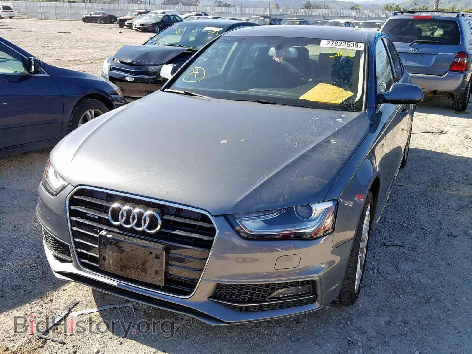 2014 AUDI A4 - VIN: WAUFFAFL4EN012580 - Фото 2