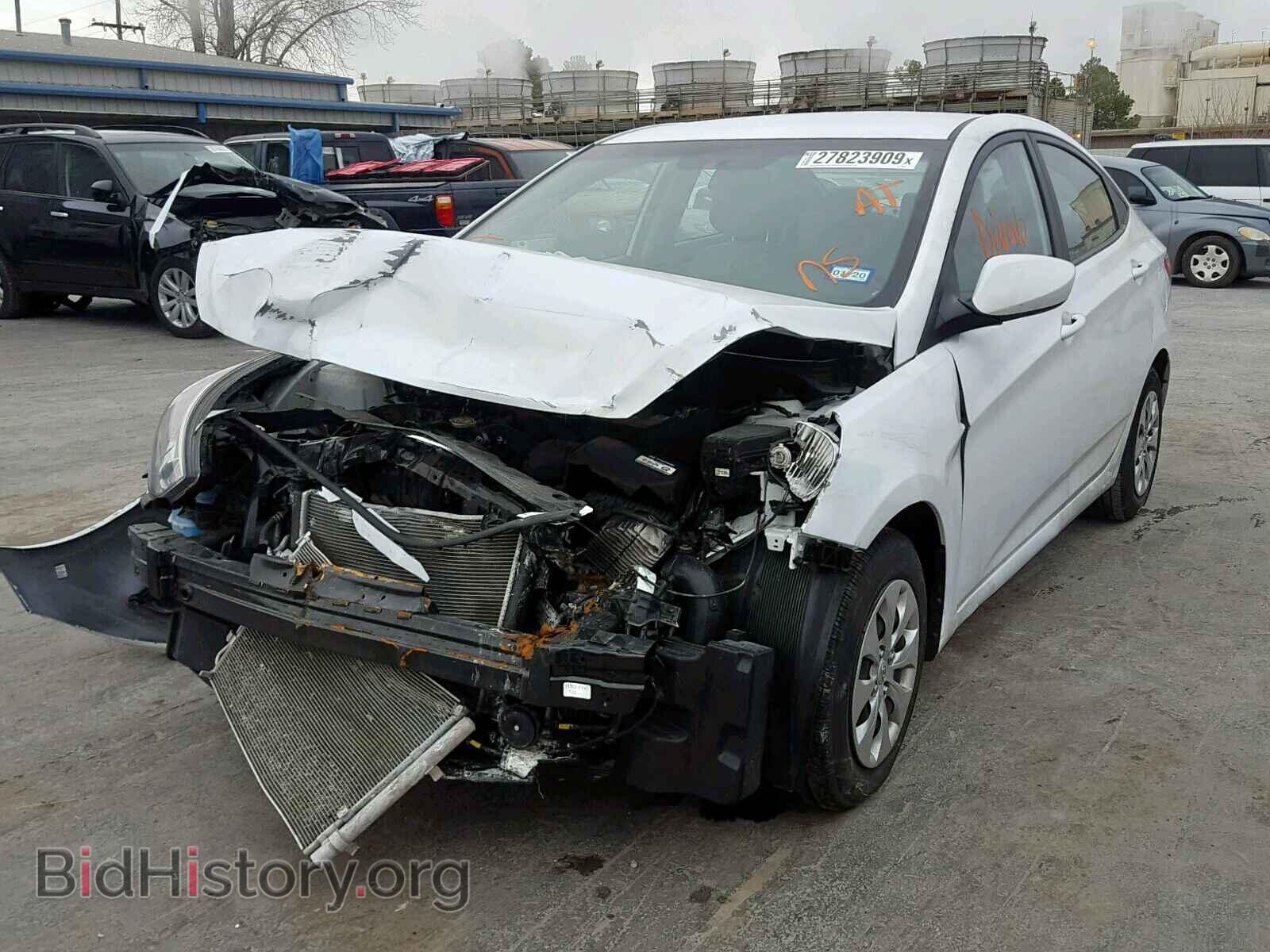 2017 HYUNDAI ACCENT - VIN: KMHCT4AE4HU286201 - Фото 2
