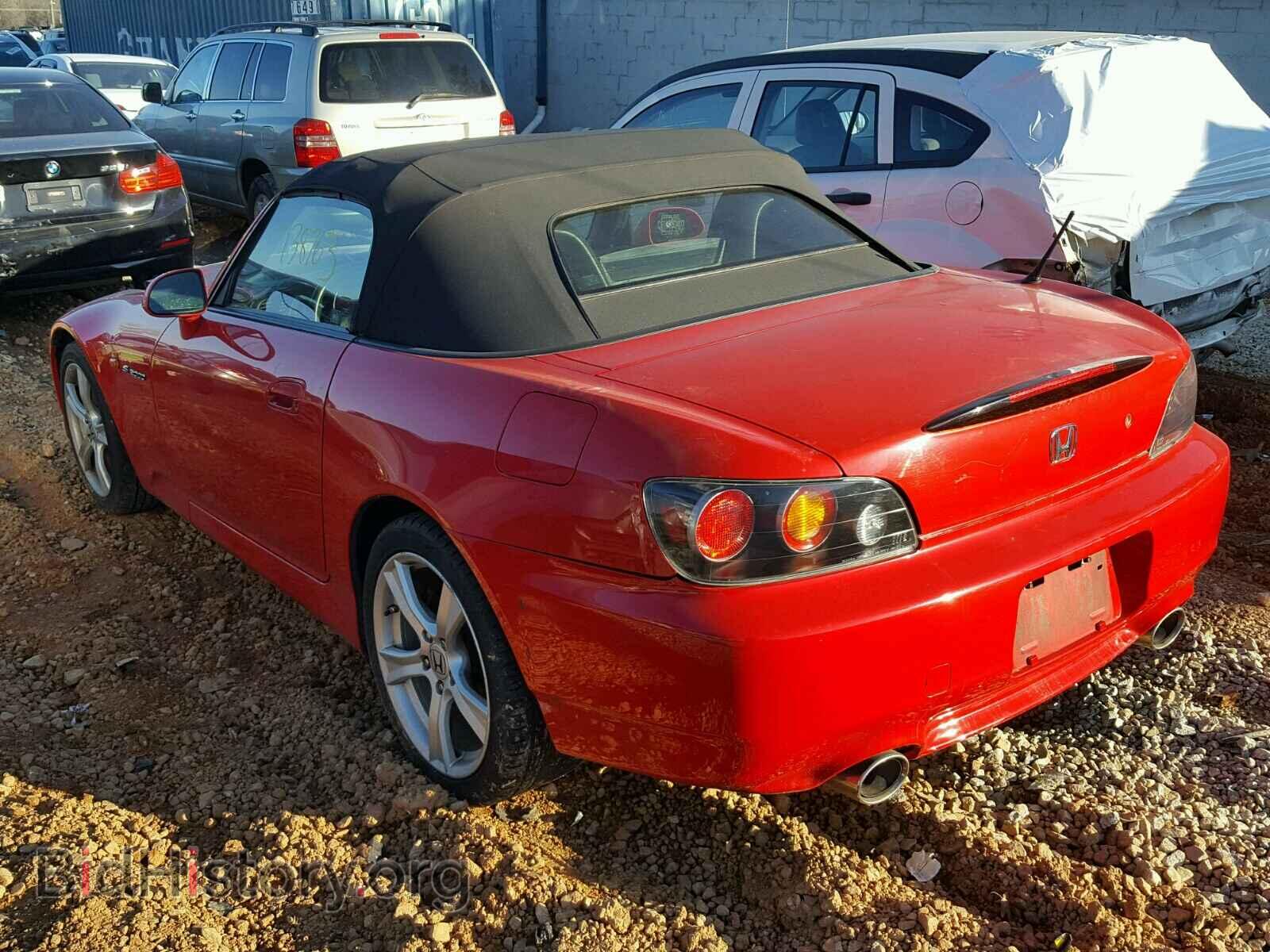 2008 HONDA S2000 - VIN: JHMAP21498S002096 - Фото 3
