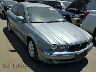 2002 Jaguar X-TYPE X-TYPE 2.5, синий — VIN SAJEA51D52XC60863, Copart