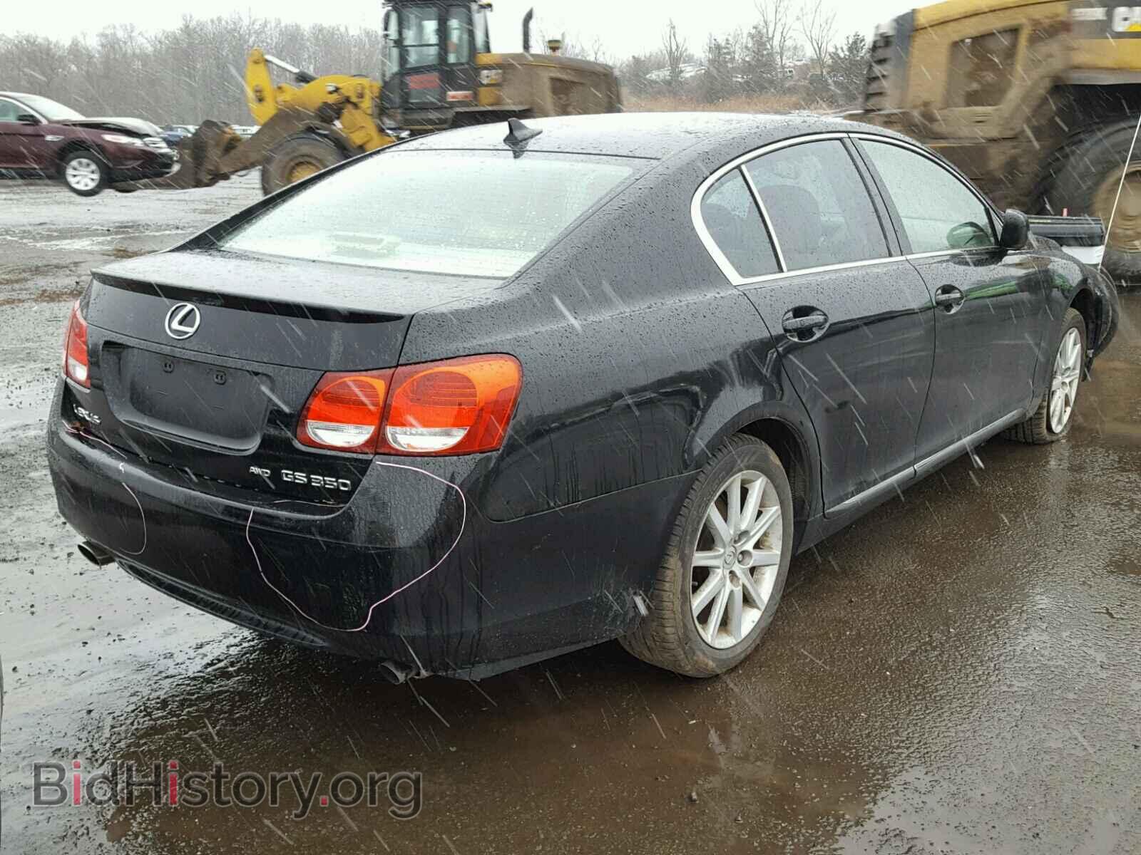 2007 LEXUS GS350 - VIN: JTHCE96S270003504 - Фото 4