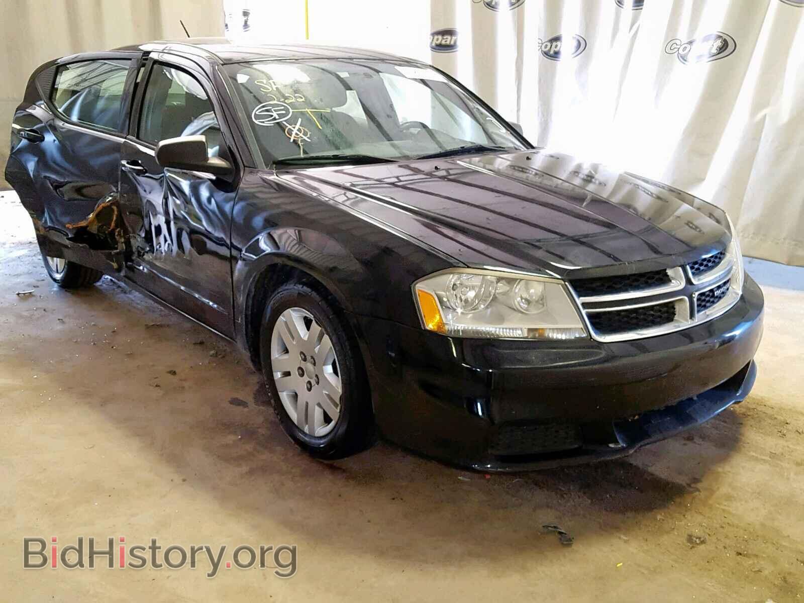 Фотография 1C3CDZAB6CN323809 - DODGE AVENGER 2012
