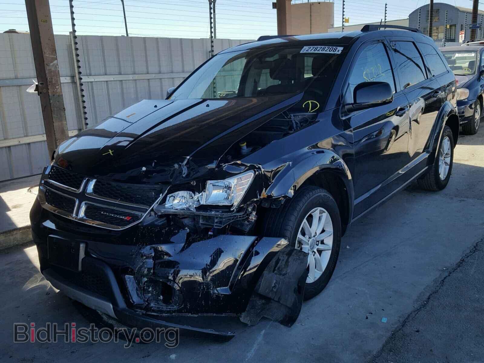 2015 DODGE JOURNEY - VIN: 3C4PDCBG4FT673707 - Фото 2