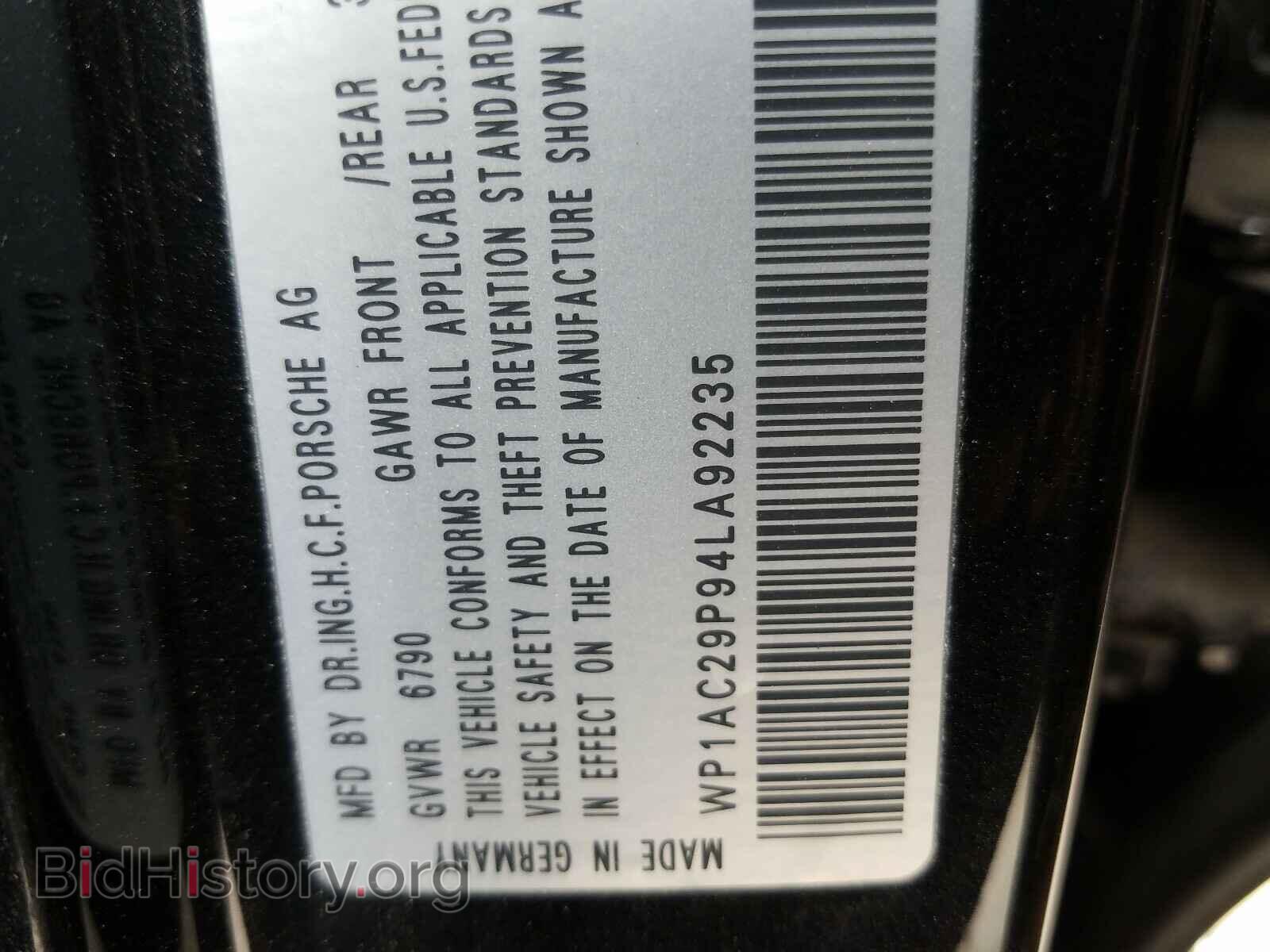 2004 PORSCHE CAYENNE TU - VIN: WP1AC29P94LA92235 - Фото 10