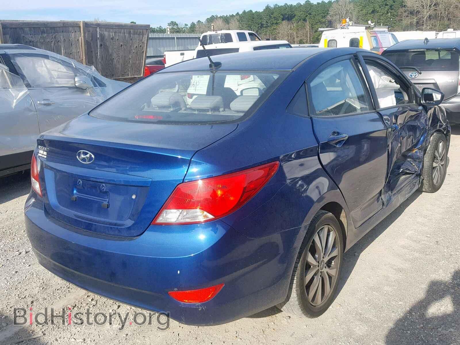 2017 HYUNDAI ACCENT - VIN: KMHCT4AE2HU256453 - Фото 4
